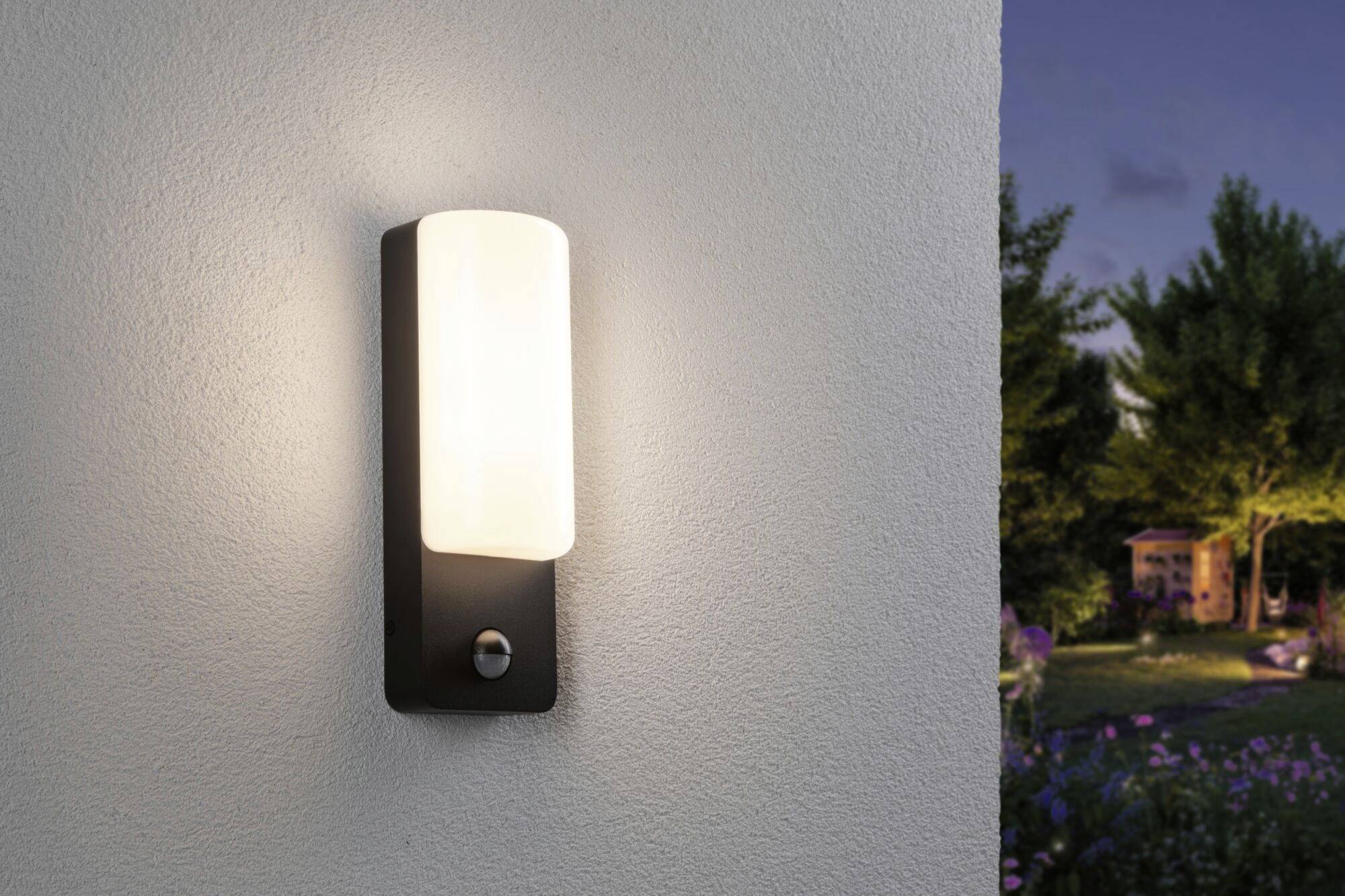 Paulmann Bonnie PIR Insect 94853 LED-Außenwandleuchte LED 8.5W Anthrazit