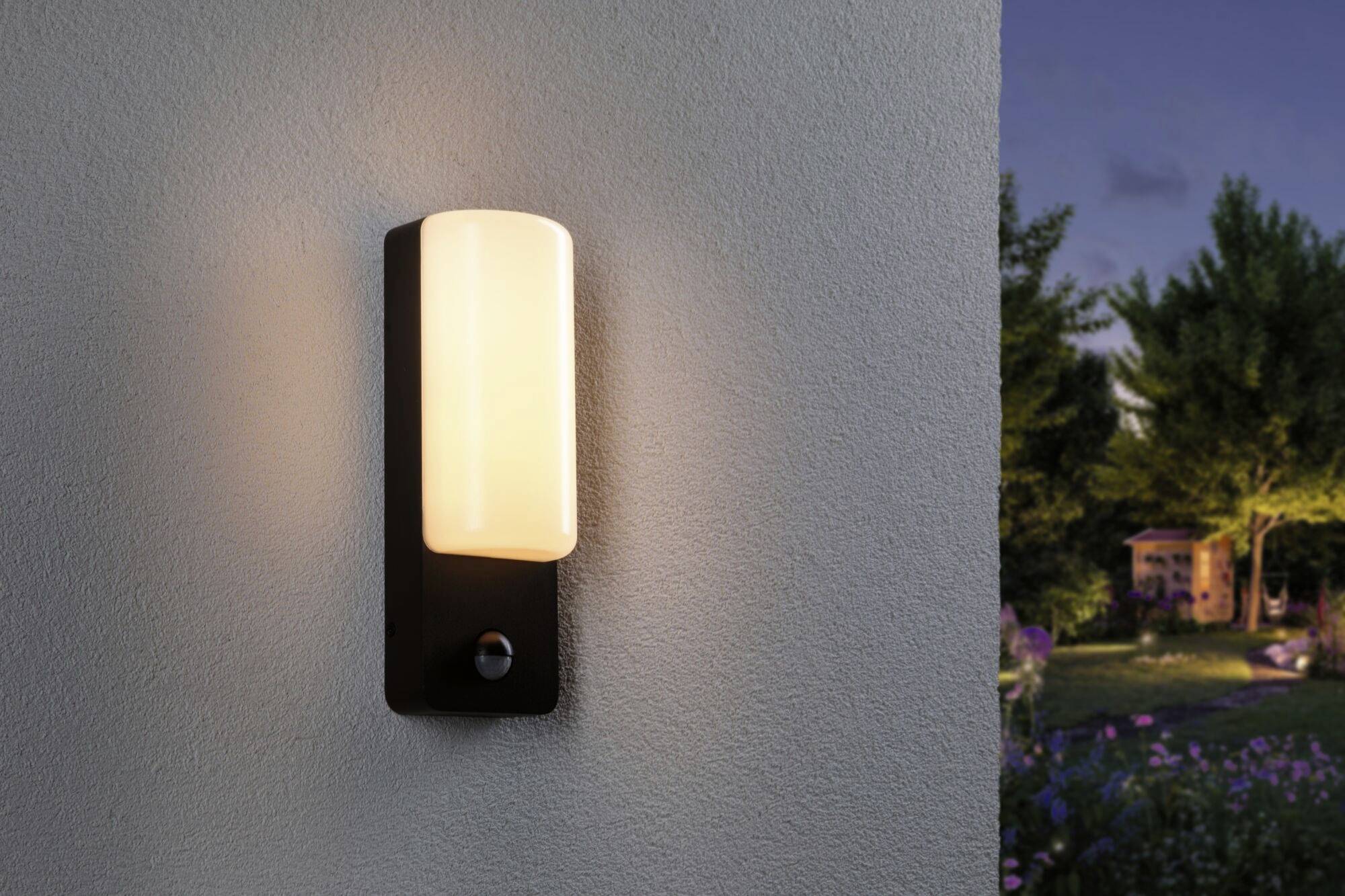 Paulmann Bonnie PIR Insect 94853 LED-Außenwandleuchte LED 8.5W Anthrazit