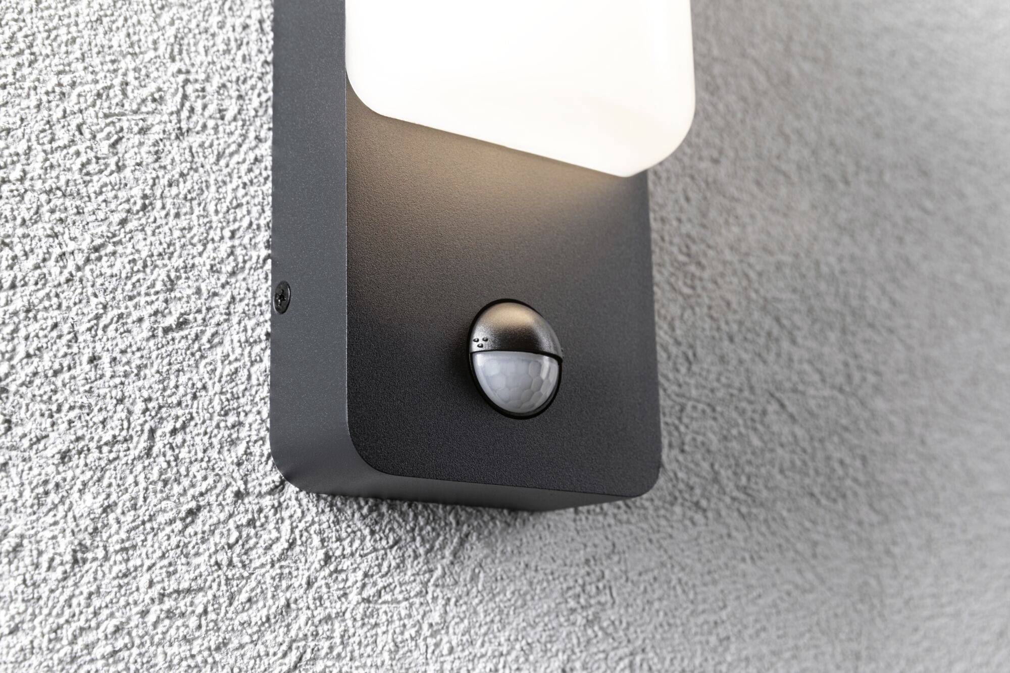 Paulmann Bonnie PIR Insect 94853 LED-Außenwandleuchte LED 8.5W Anthrazit