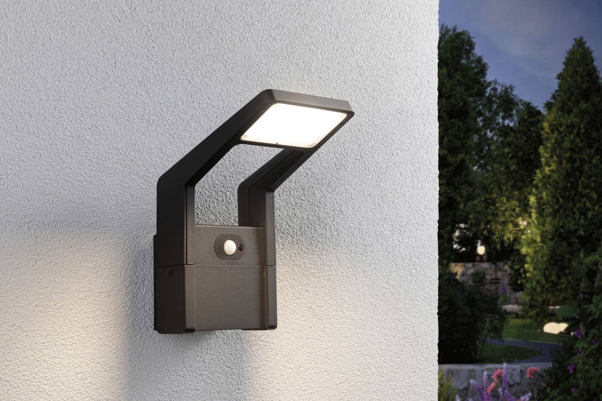 Paulmann Juntea PIR 94859 LED-Außenwandleuchte LED 11W Anthrazit
