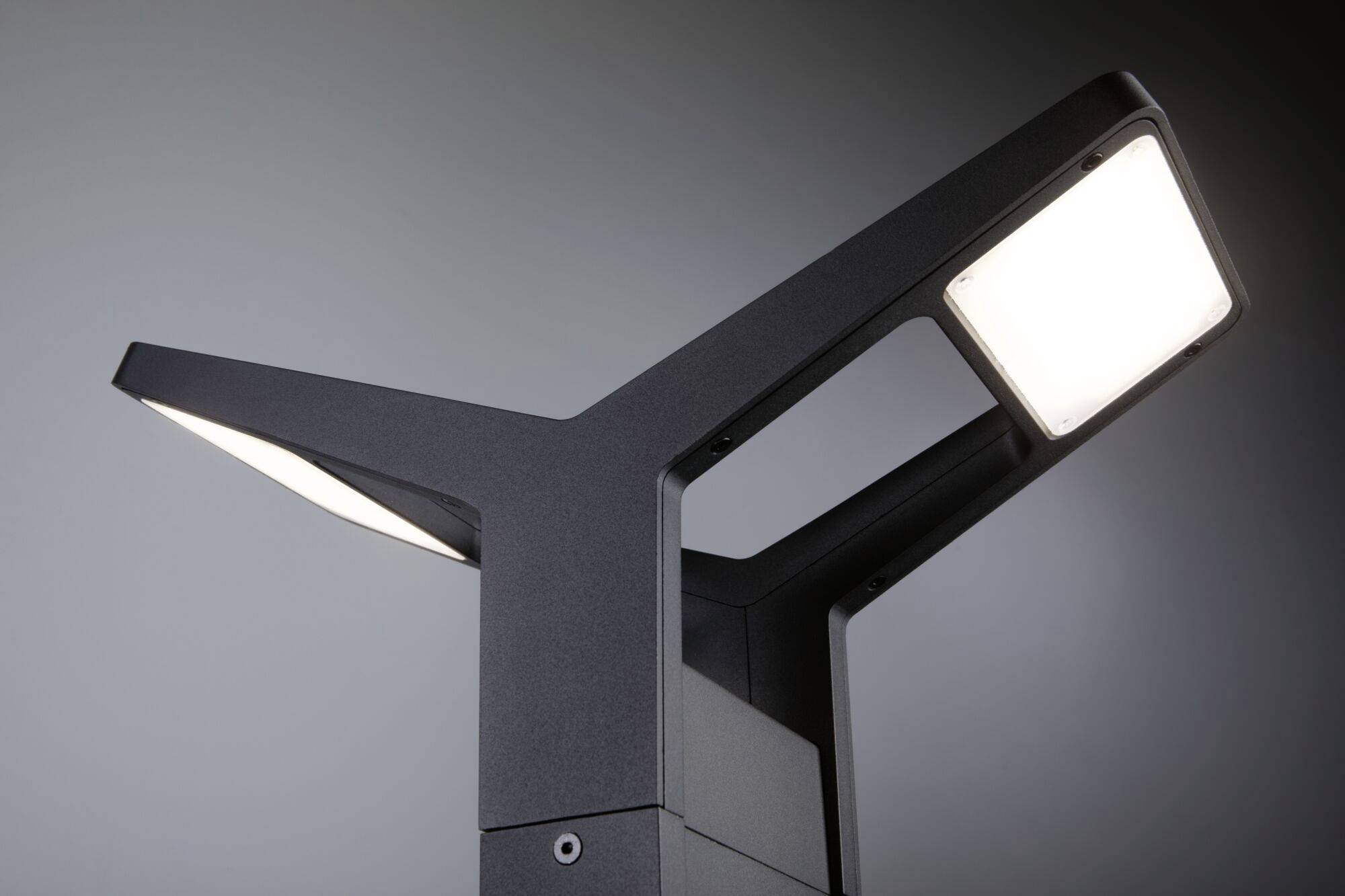 Paulmann 94861 Juntea LED-Pollerleuchte LED 12.5 W, 12.5W Anthrazit