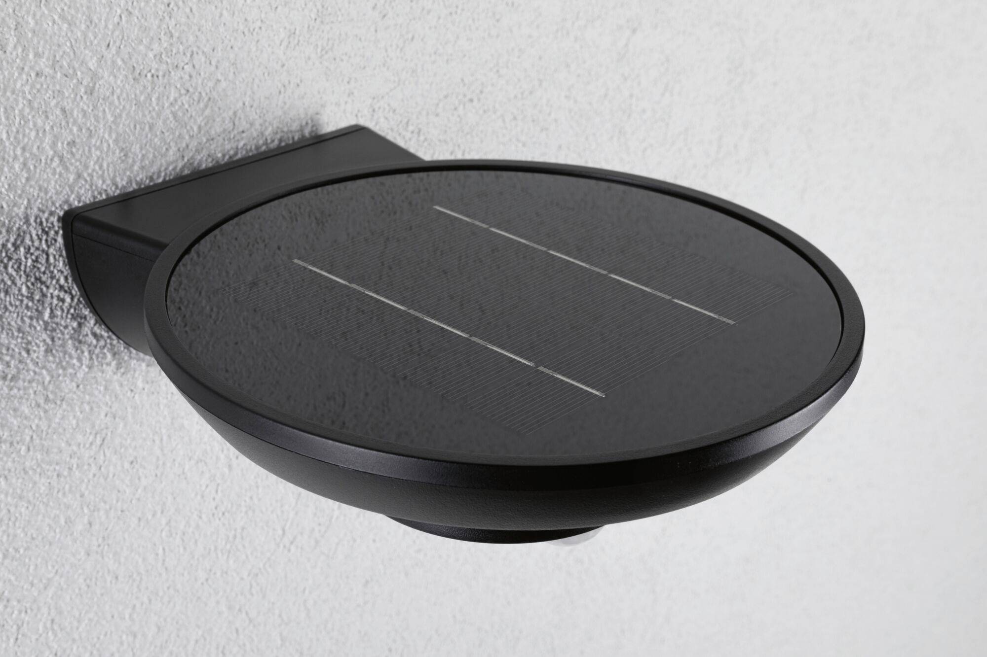 Paulmann Bordola 94855 Solar-Außenwandleuchte mit Bewegungsmelder LED 3.5W Anthrazit