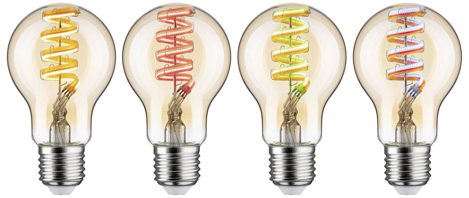 29156 Paulmann Home LED-Leuchtmittel E27 EEK: G (A - G) 6.3 W RGBW Gold