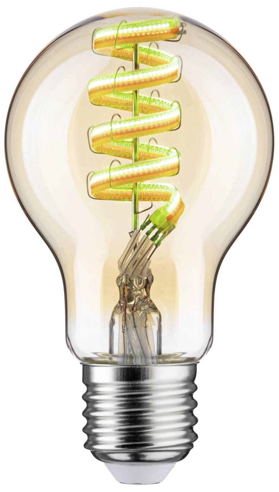 29156 Paulmann Home LED-Leuchtmittel E27 EEK: G (A - G) 6.3 W RGBW Gold