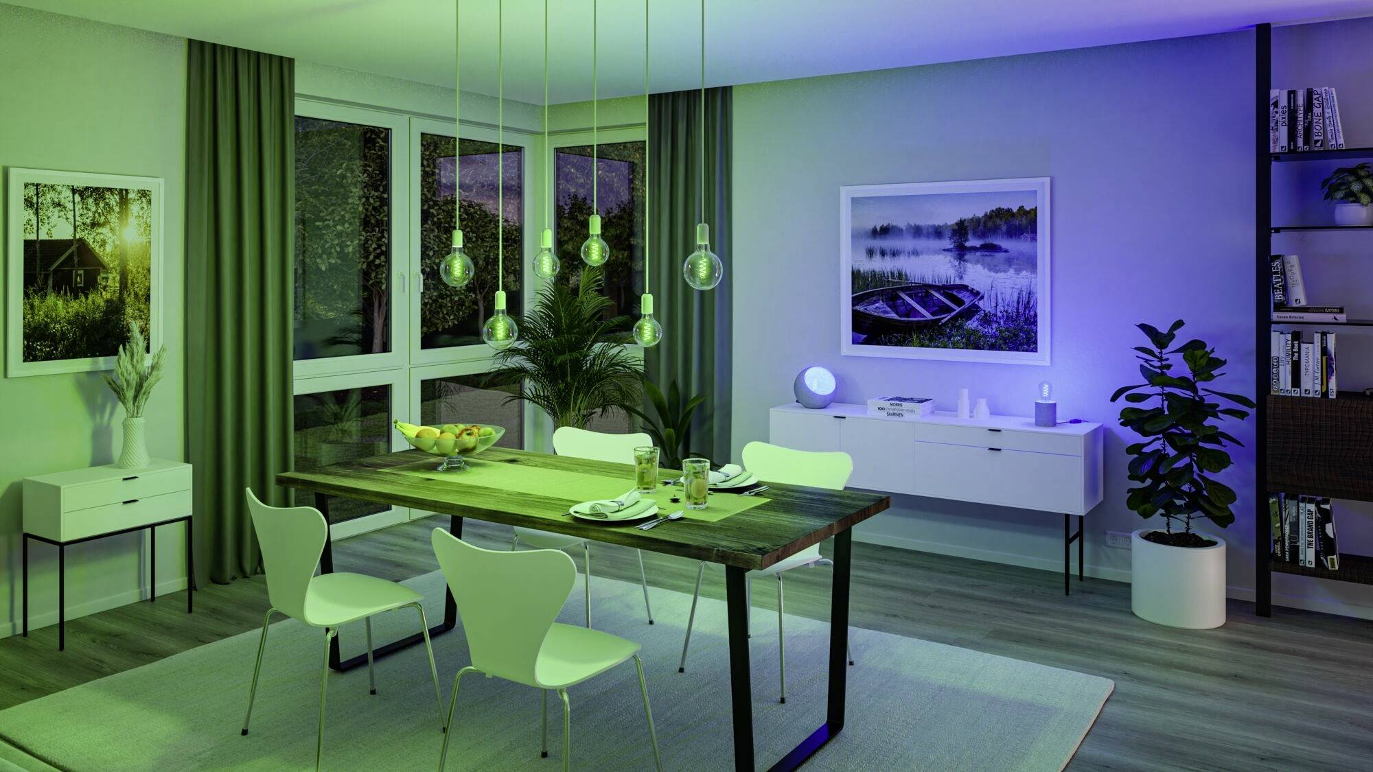 Paulmann 29158 Home LED-Leuchtmittel E27 EEK: G (A - G) 6.3W RGBW Gold