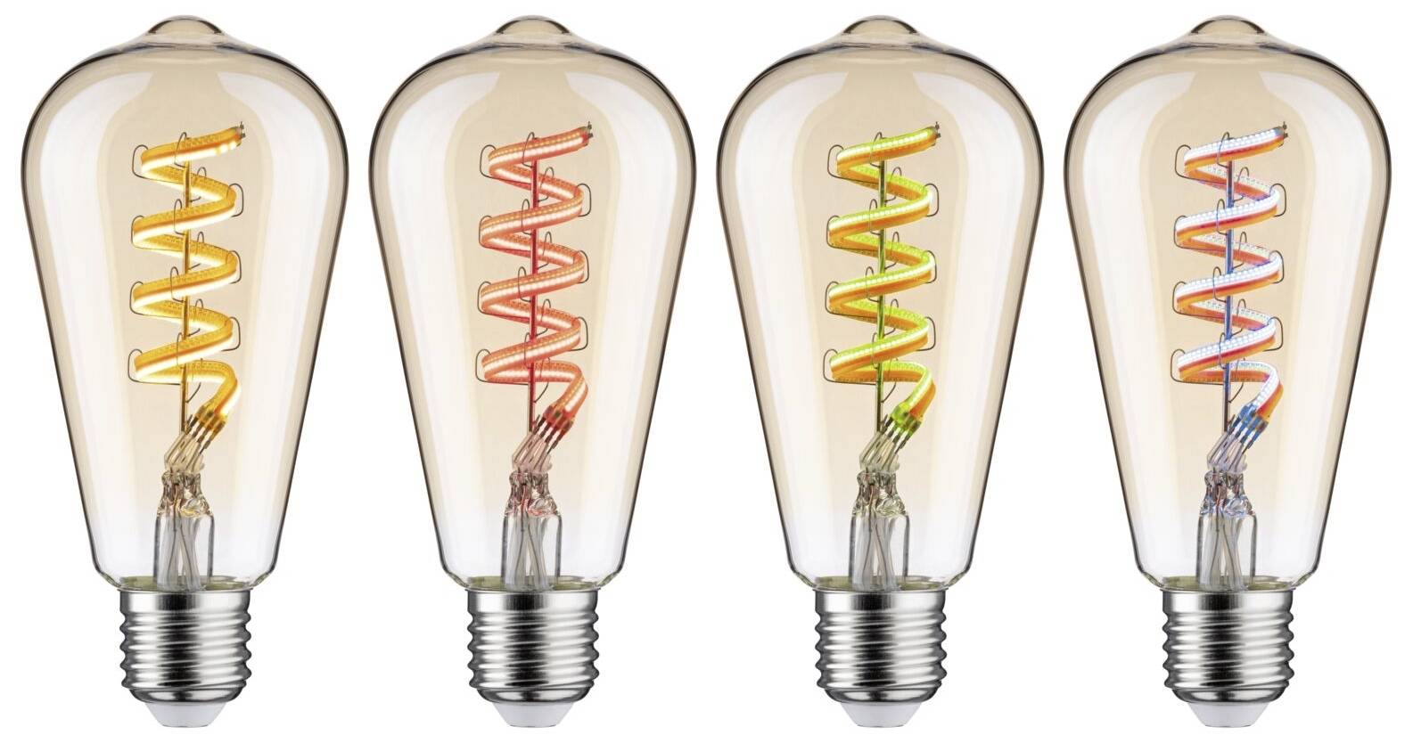 Paulmann 29158 Home LED-Leuchtmittel E27 EEK: G (A - G) 6.3W RGBW Gold