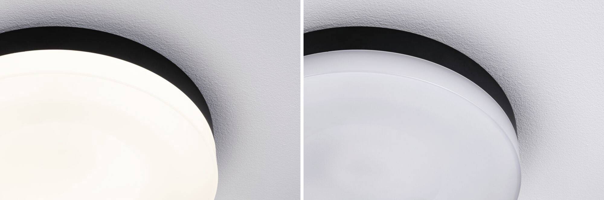 Paulmann 96778 Amalie LED-Deckenleuchte LED 16W Schwarz (matt)