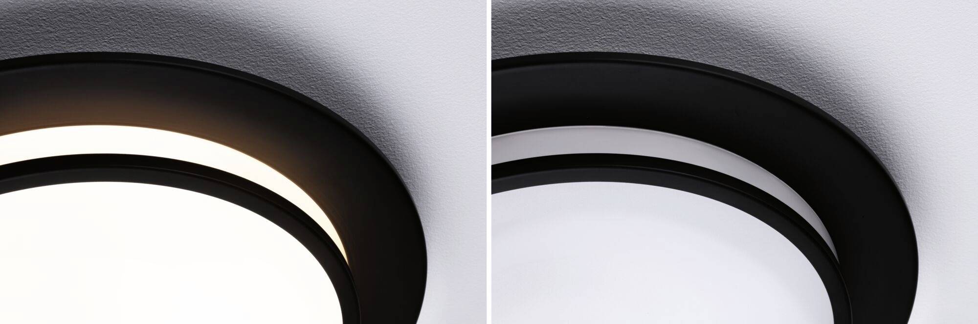 Paulmann 96785 Egron LED-Deckenleuchte LED 16W Schwarz (matt)