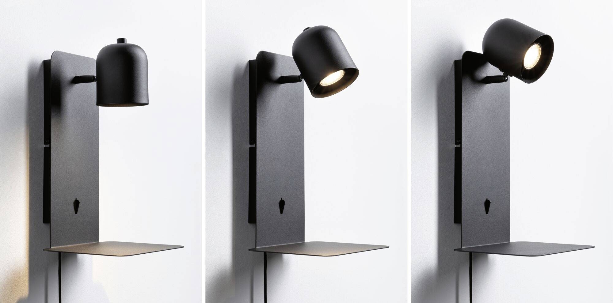 Paulmann Malena 71099 Wandleuchte GU10 Schwarz (matt)