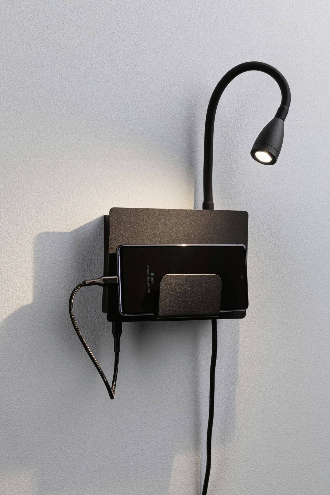 Paulmann Halina 71101 Wandleuchte 2.4W LED Schwarz (matt)