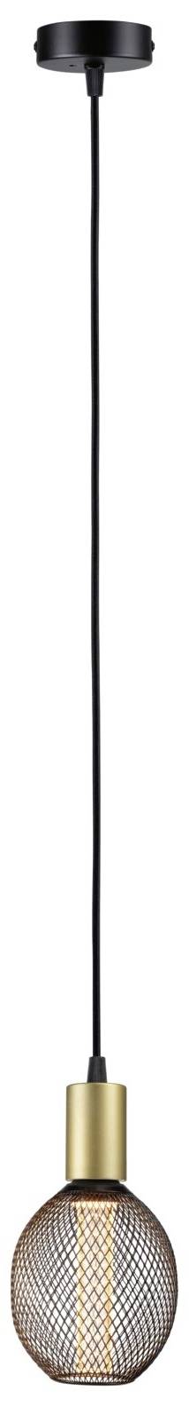 Paulmann 71134 Pendelleuchte E27 Schwarz (matt), Gold