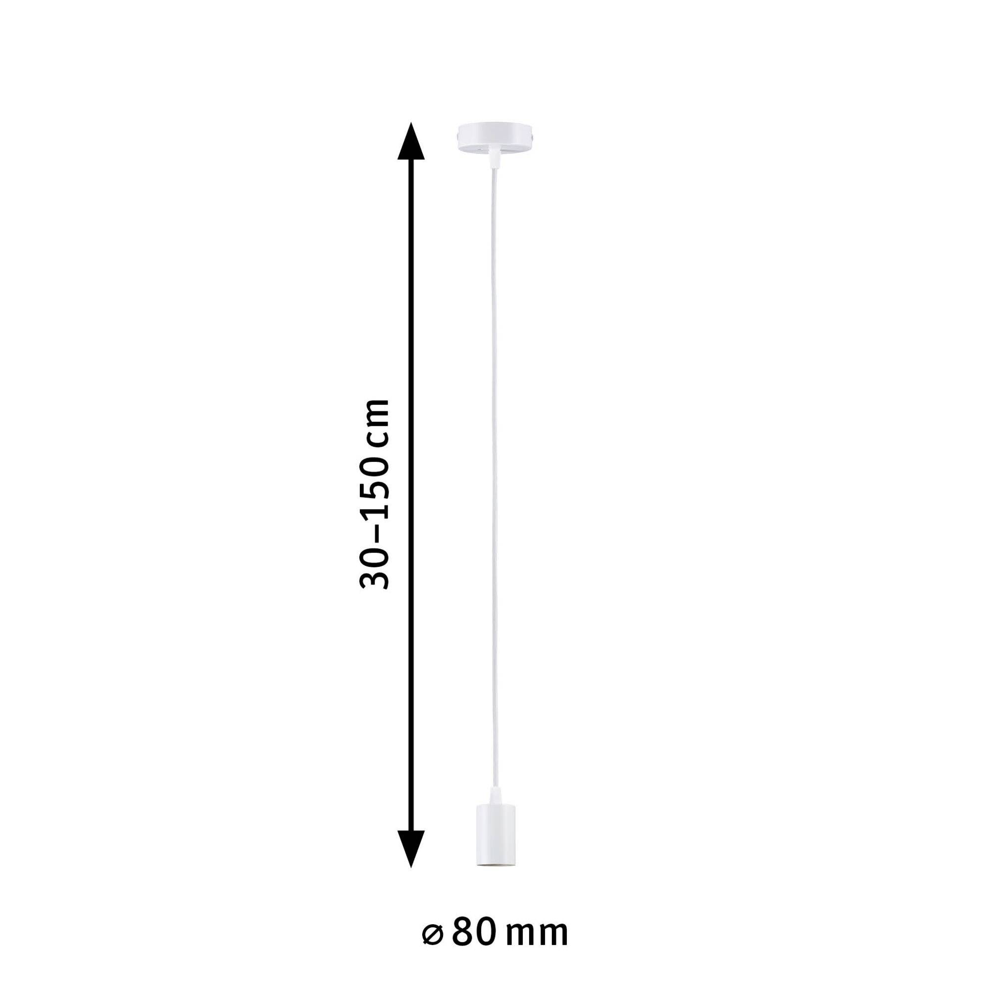 Paulmann 71135 Pendelleuchte E27 Weiß (matt)