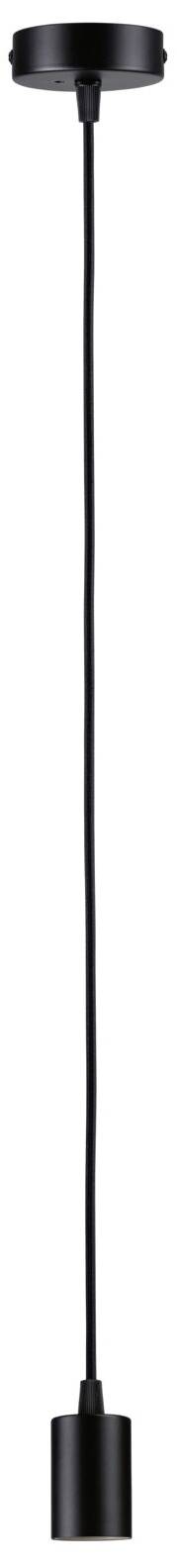 Paulmann 71136 Pendelleuchte E27 Schwarz (matt)
