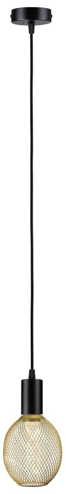 Paulmann 71136 Pendelleuchte E27 Schwarz (matt)