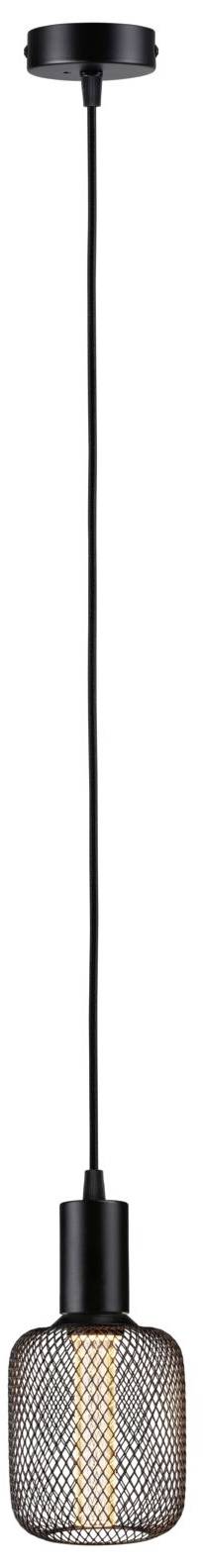 Paulmann 71136 Pendelleuchte E27 Schwarz (matt)