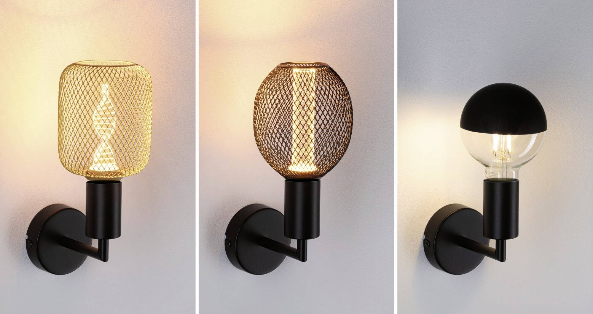 Paulmann Ravi 71139 Wandleuchte E27 Schwarz (matt)