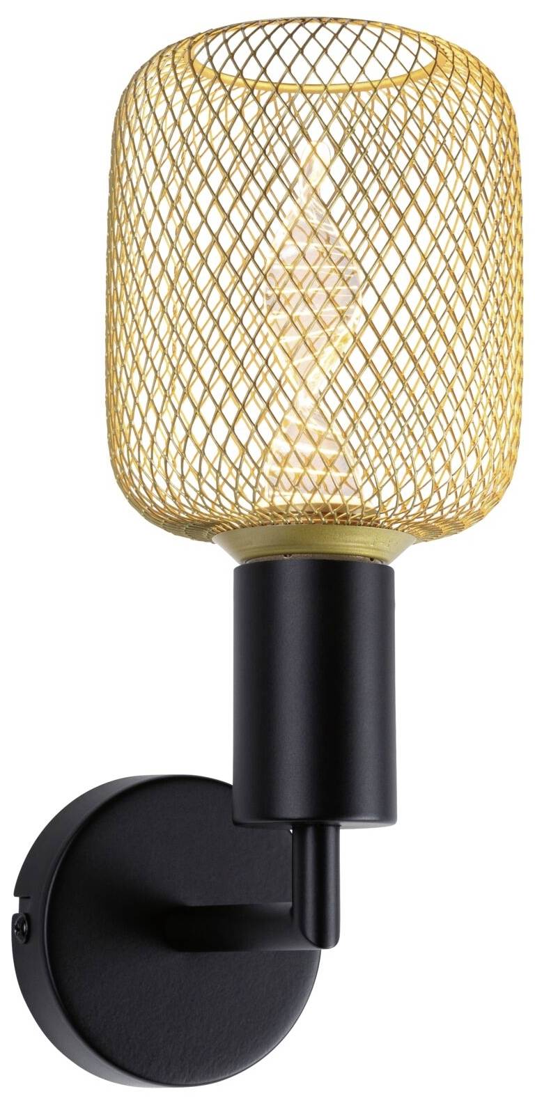 Paulmann Ravi 71139 Wandleuchte E27 Schwarz (matt)