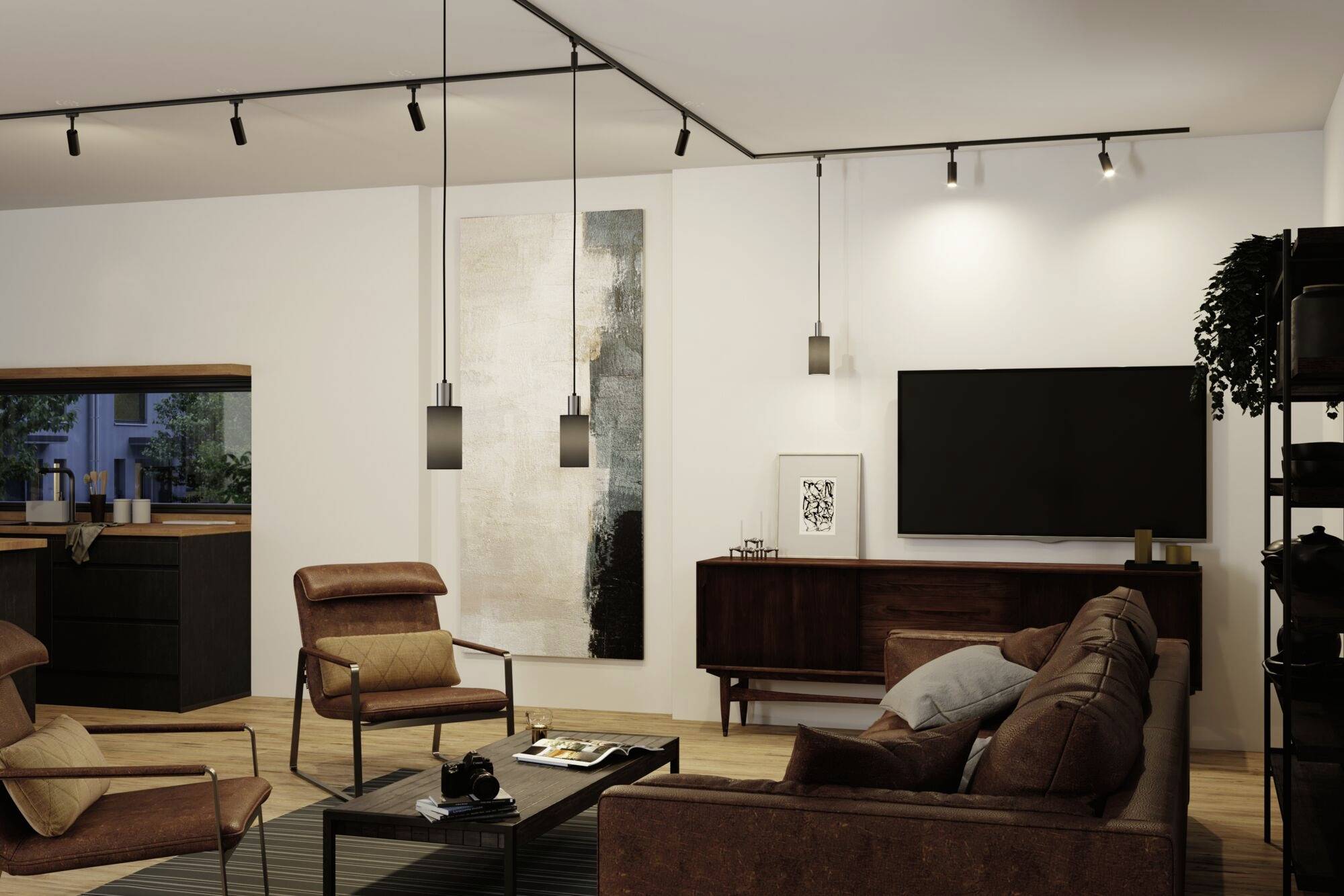 Paulmann Valerio 95609 Lampenschirm Anthrazit