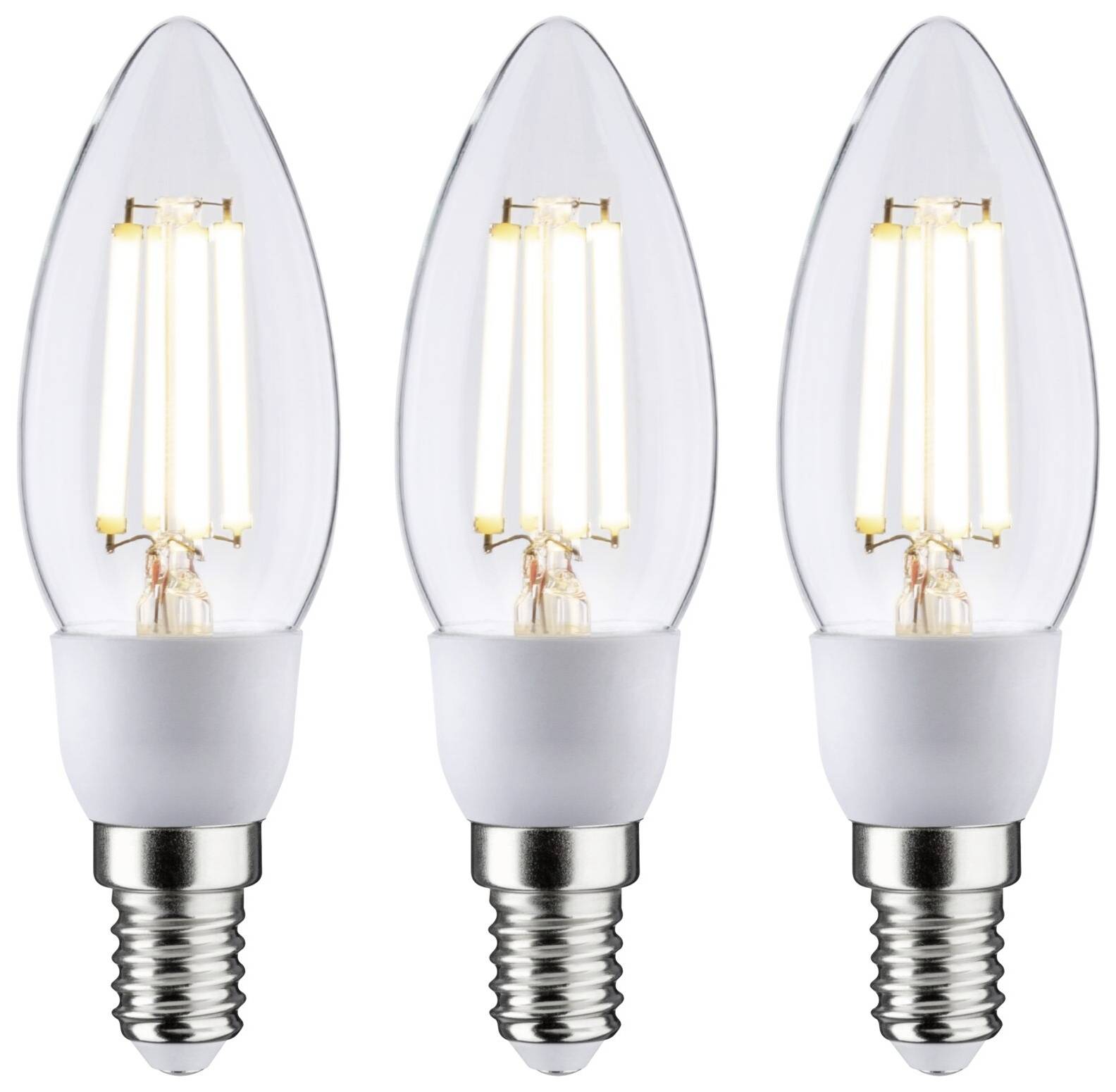 Paulmann 29133 LED EEK A (A - G) E14 2.5W Warmweiß (Ø x H) 35mm x 113mm 3St.