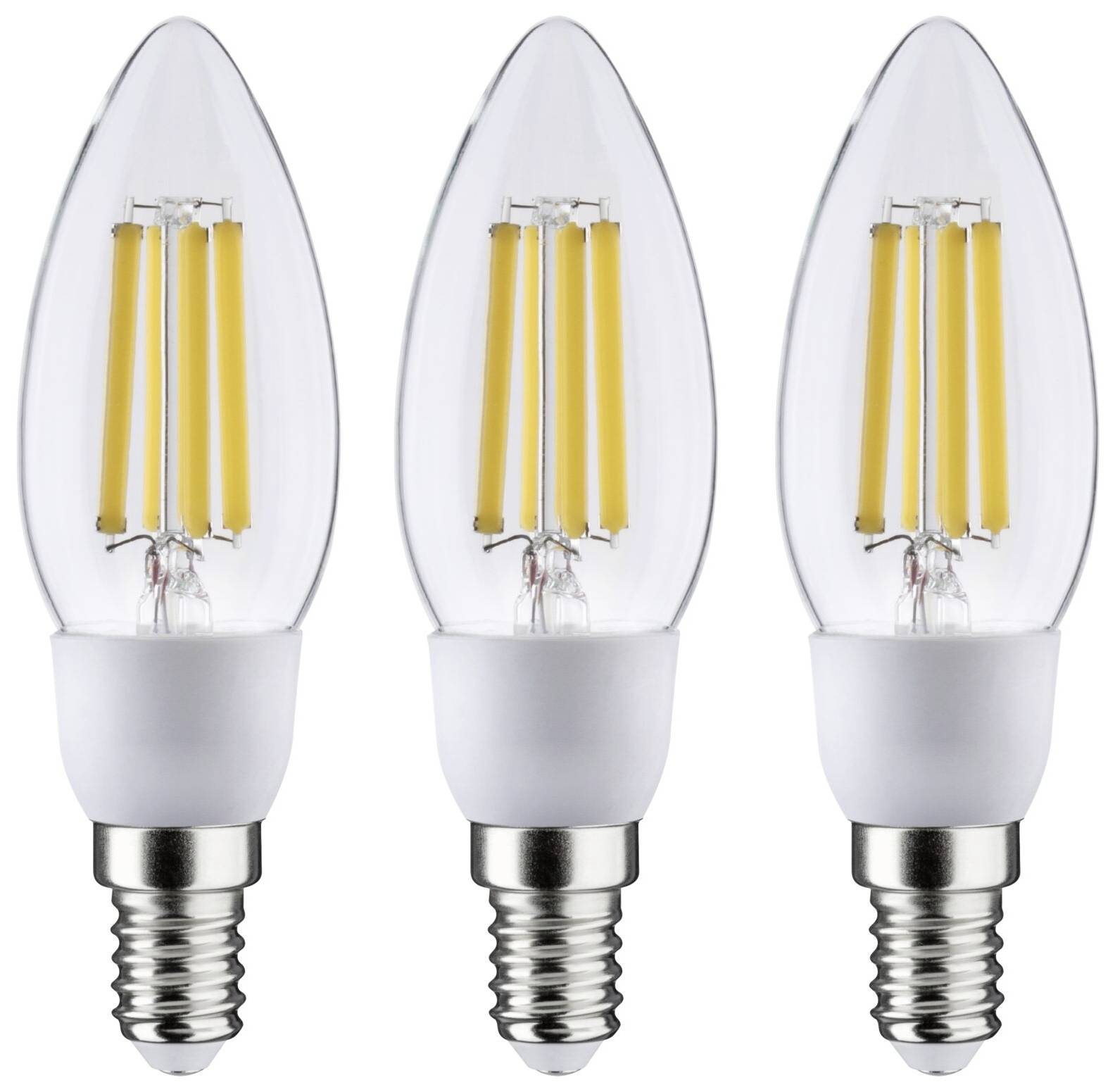 Paulmann 29133 LED EEK A (A - G) E14 2.5W Warmweiß (Ø x H) 35mm x 113mm 3St.