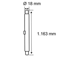 Paulmann LED-Röhre EEK: E (A - G) G5 20W Neutralweiß (Ø x L) 18mm x 1163mm 1St. Paulmann LED-Röhre EEK: E (A - G) G5 20W Neutralweiß (Ø x L) 18mm x 1163mm 1St.