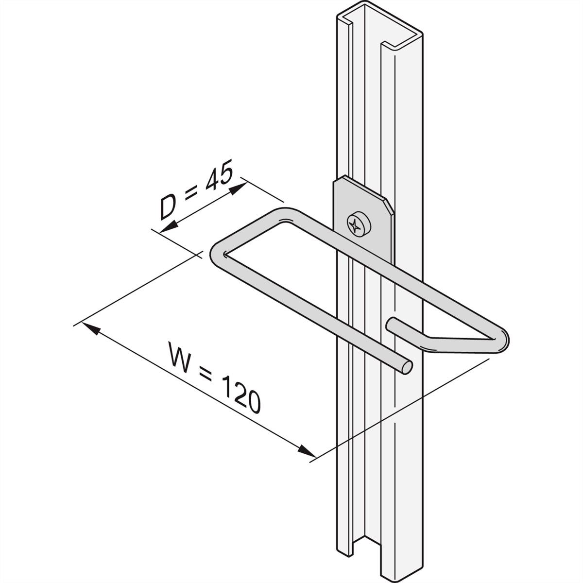NVent SCHROFF 20118339 Kabelführung 1St.