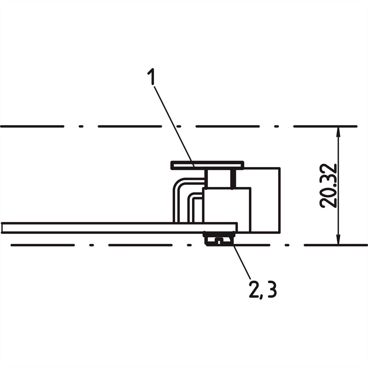 NVent SCHROFF 20809441 19 Zoll Installationszubehör
