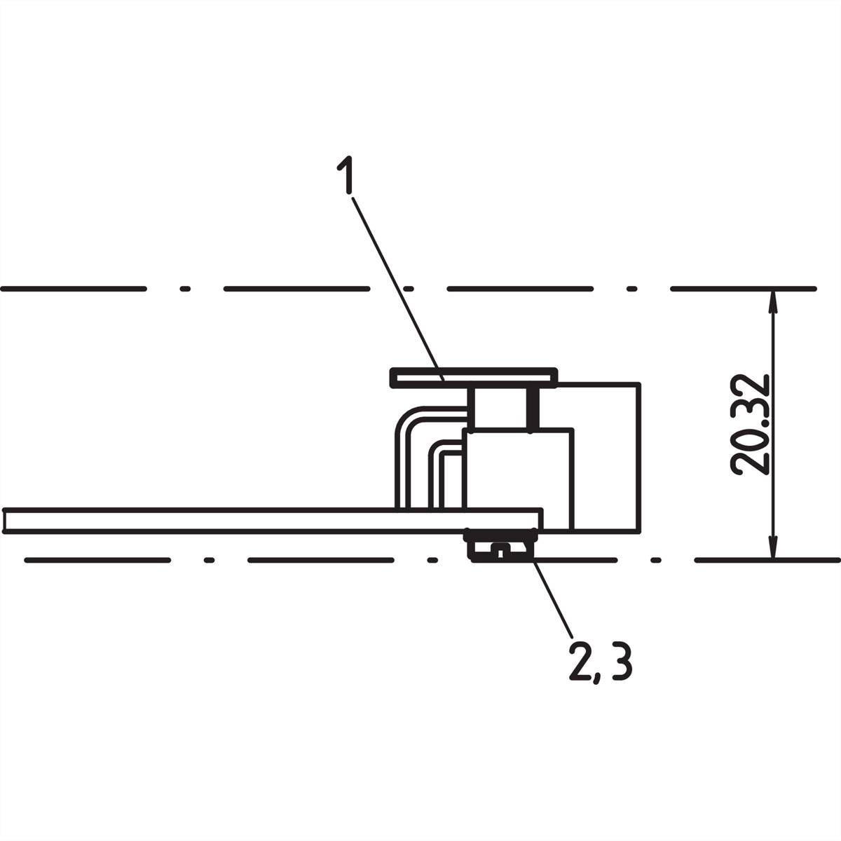 NVent SCHROFF 20809441 19 Zoll Installationszubehör