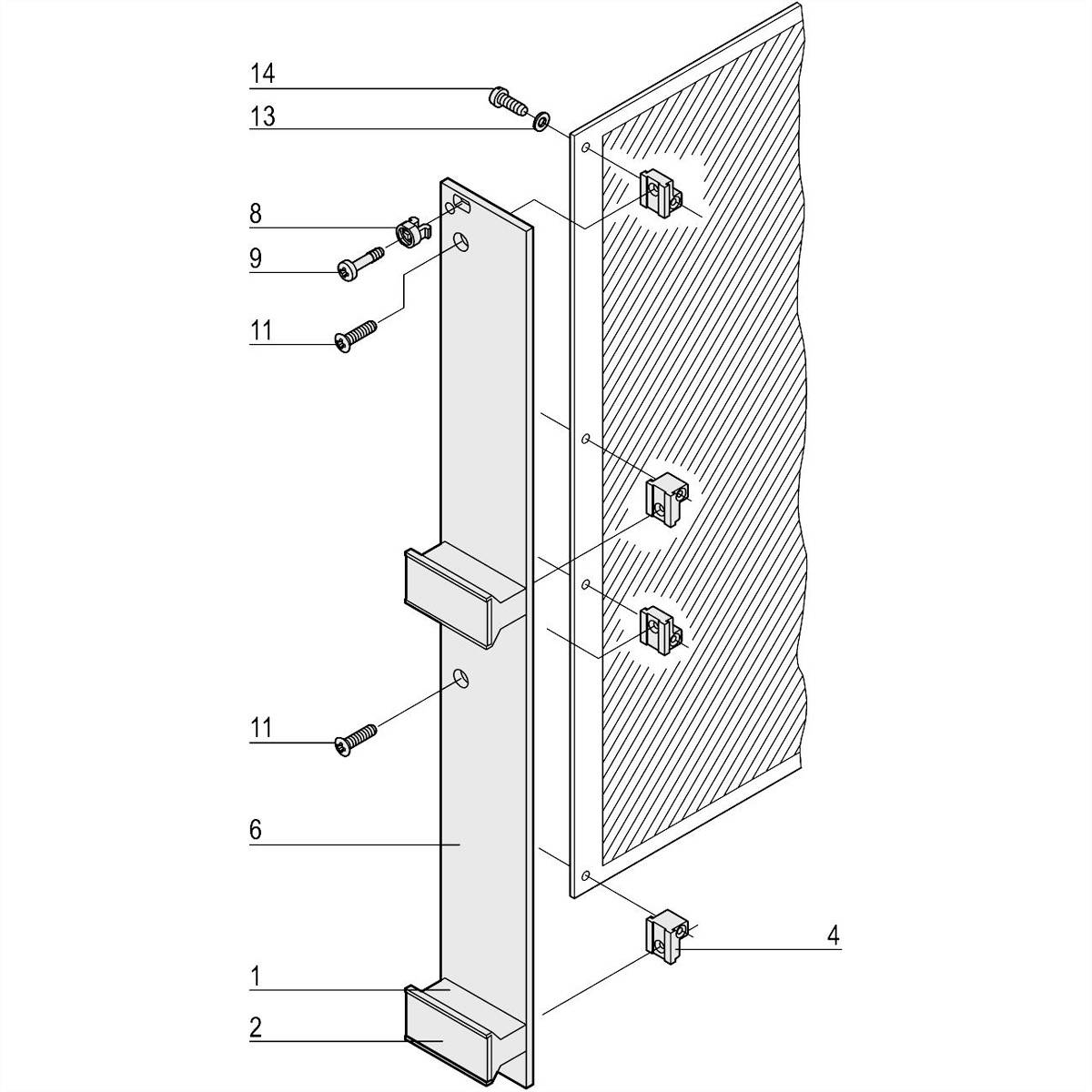 NVent SCHROFF 20818028 19 Zoll Baugruppenträger 5St.