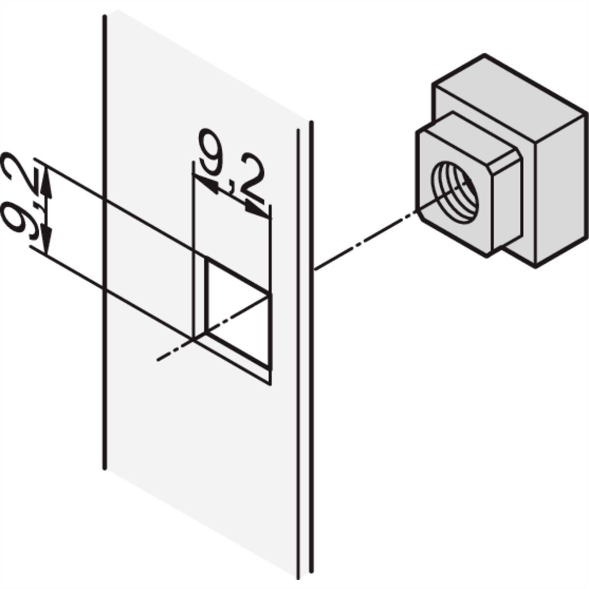 NVent SCHROFF 21101007 19 Zoll Montagematerial