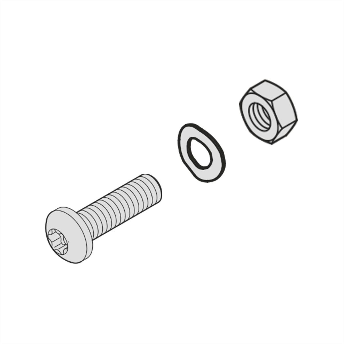 NVent SCHROFF 21102013 Befestigungskit 10St.