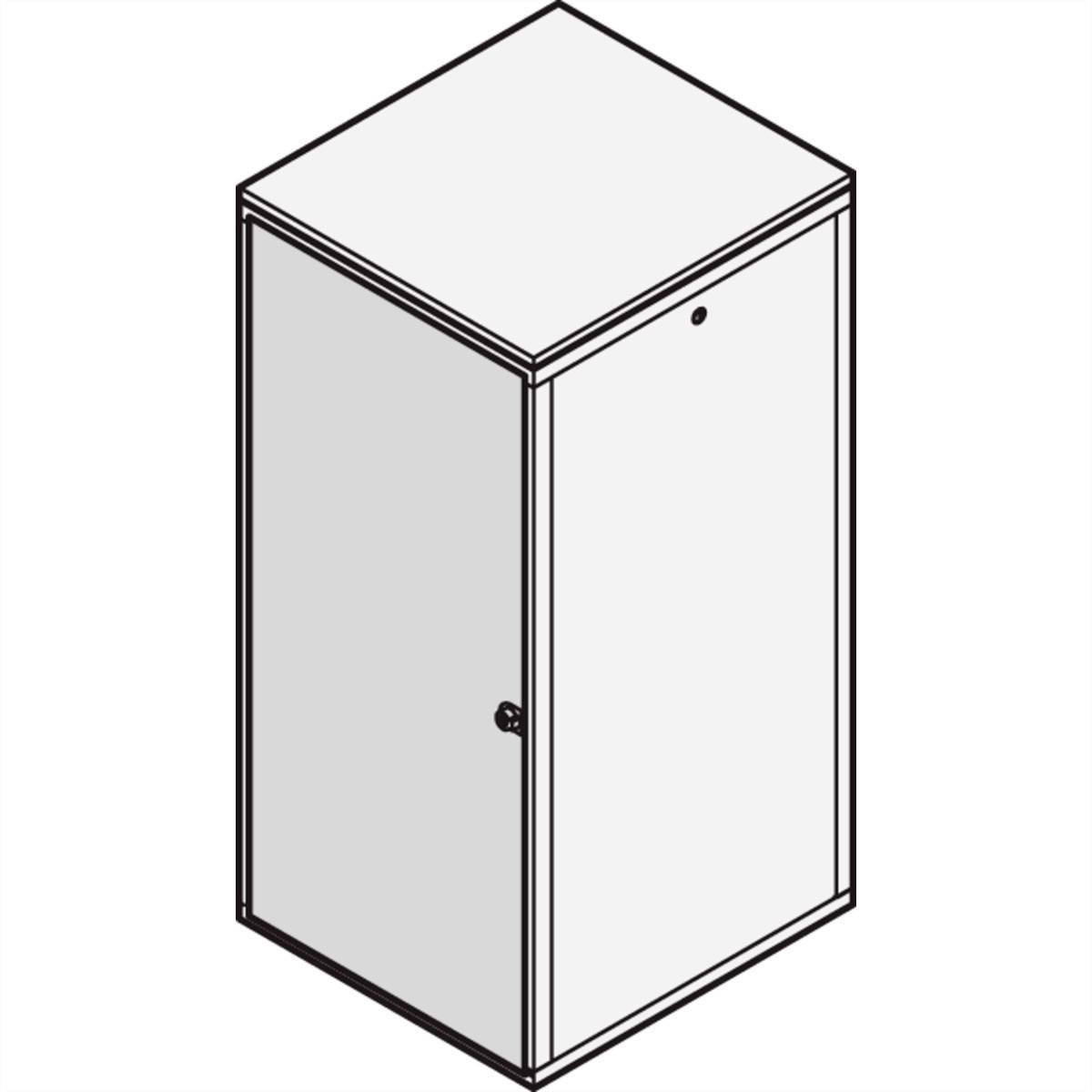 NVent SCHROFF 21117184 19 Zoll Netzwerkschrank-Stahlblechtür