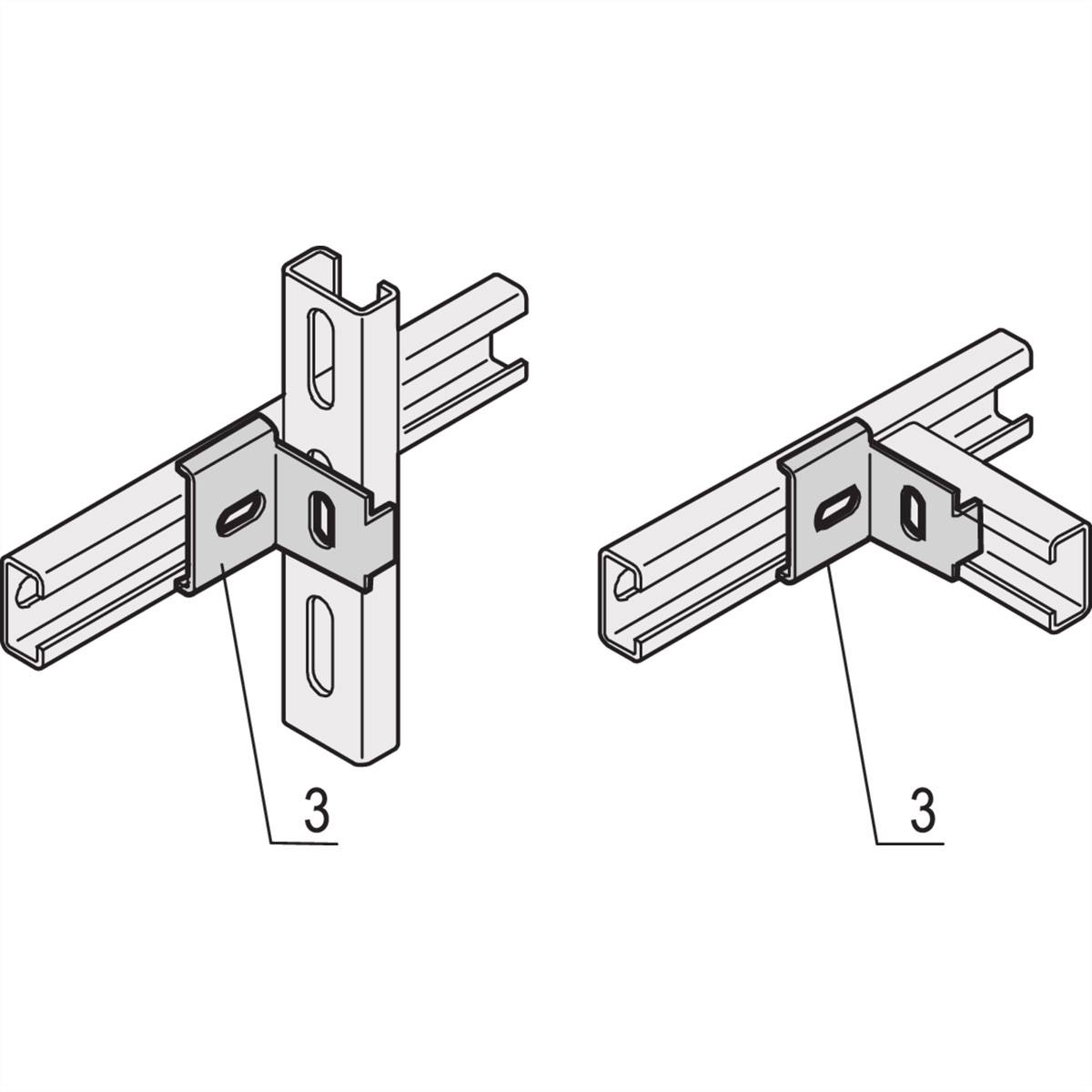 NVent SCHROFF 21120146 Befestigungskit 2St.