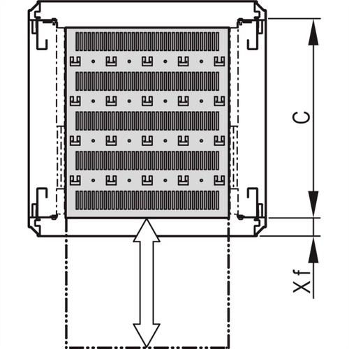 Schroff 21130345 Geräteboden (B x T) 600mm x 800mm 1St.