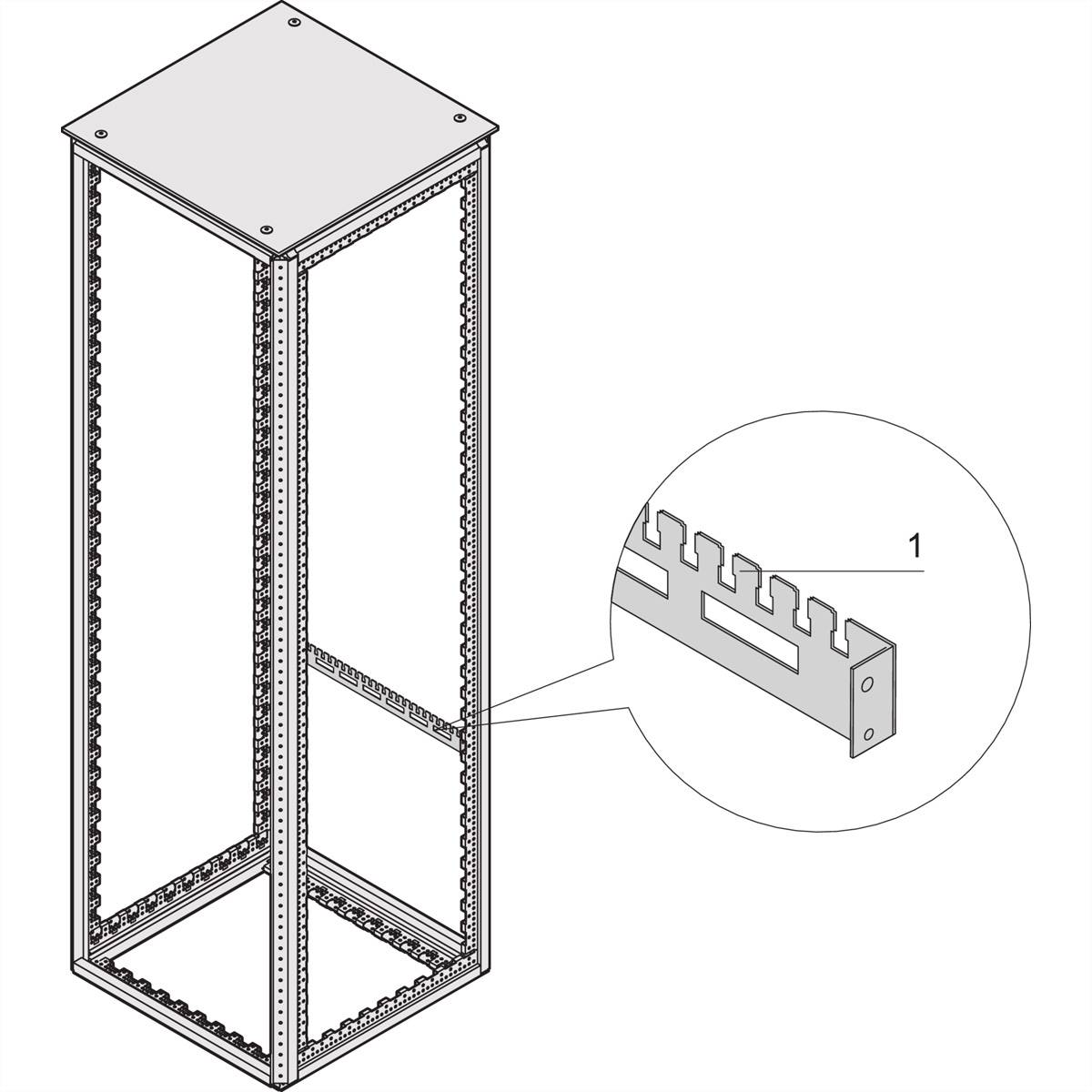 NVent SCHROFF 21236093 Kabelsprossen 2St.