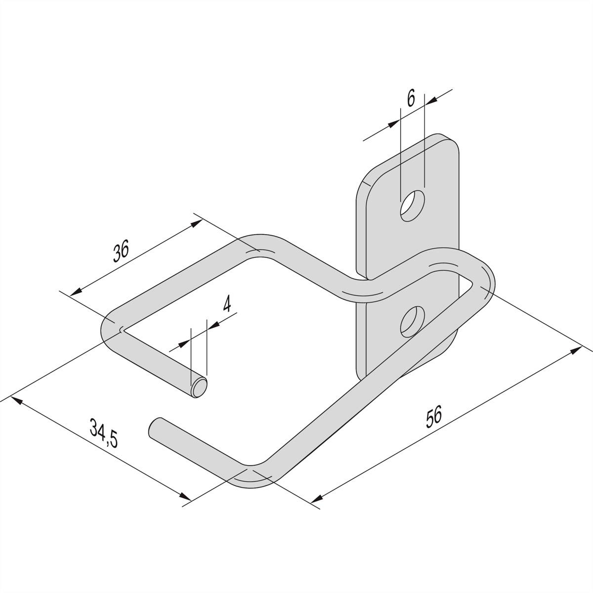 NVent SCHROFF 21236102 Kabelführung 1St.
