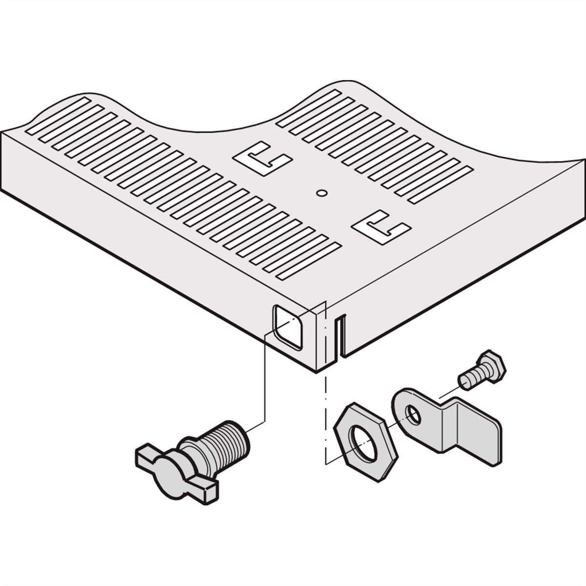 nVent SCHROFF 23130092 Befestigungskit 1 St.