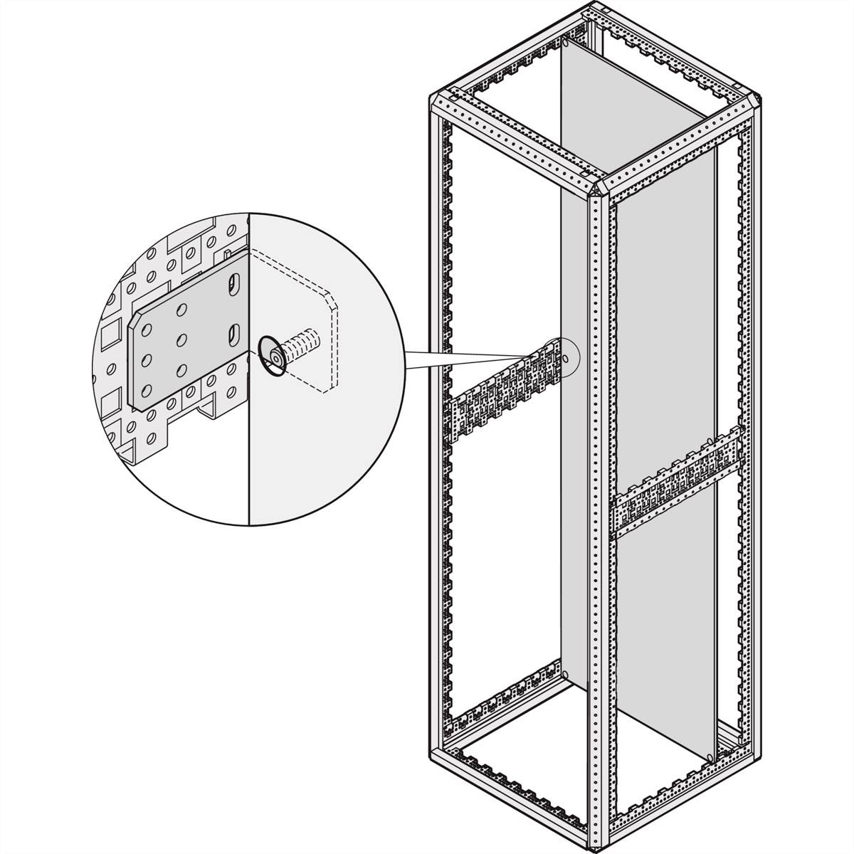 NVent SCHROFF 23130418 19 Zoll Montagematerial