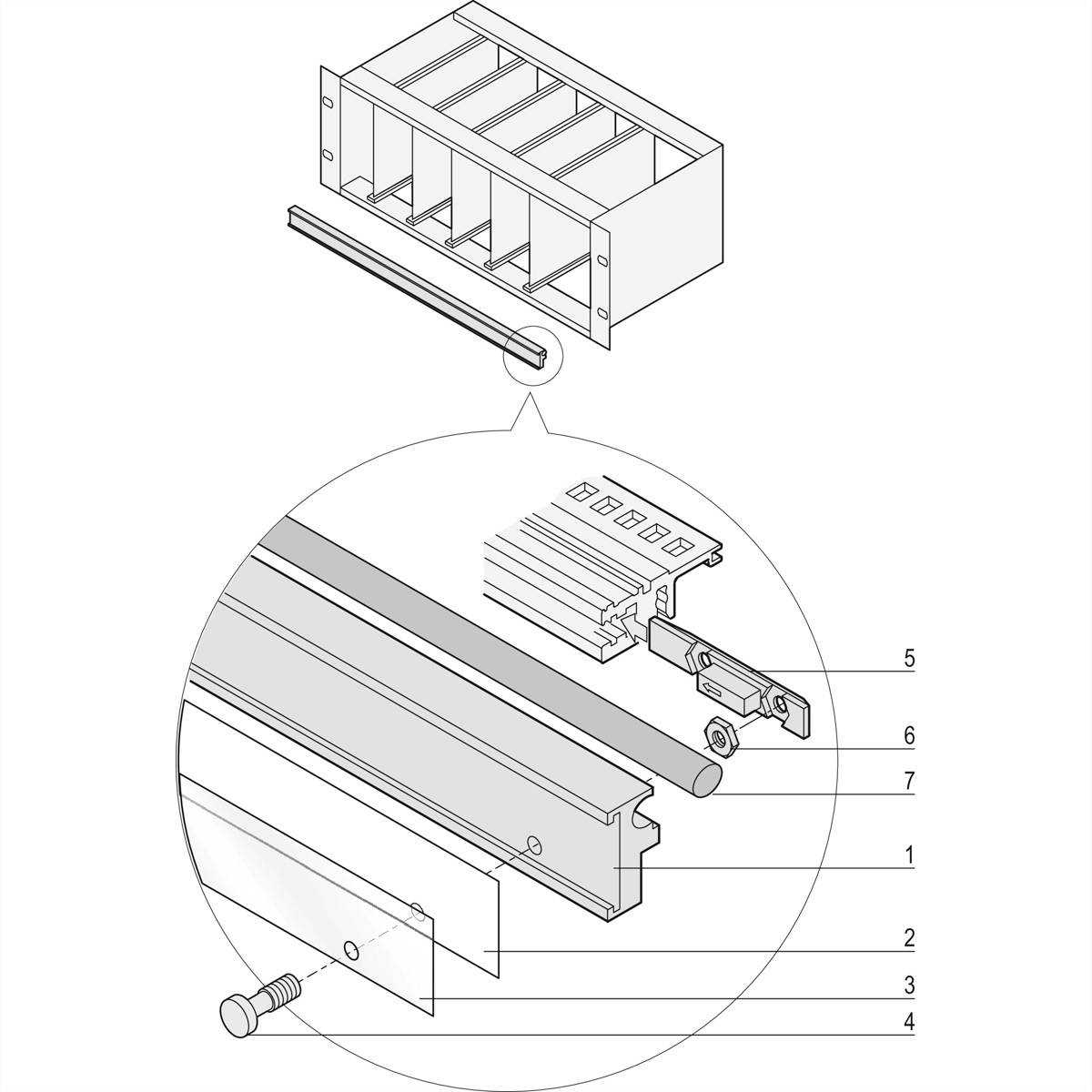 NVent SCHROFF 24560167 19 Zoll Montagematerial