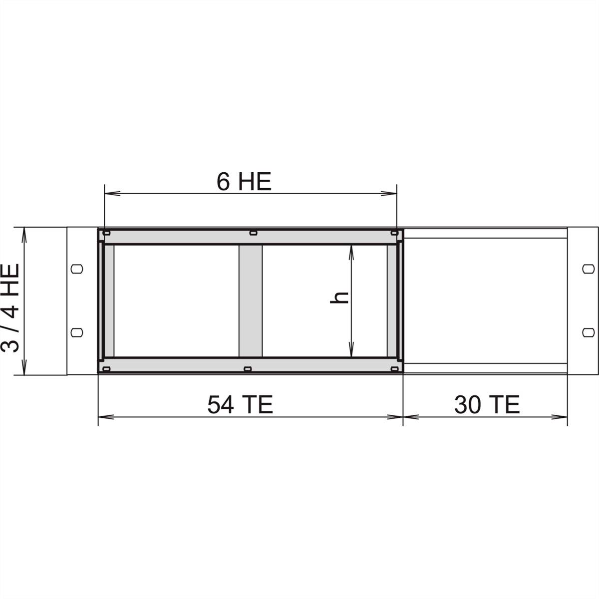 NVent SCHROFF 24564118 19 Zoll Baugruppenträger 1St.