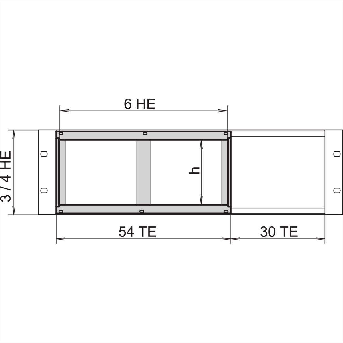 NVent SCHROFF 24564118 19 Zoll Baugruppenträger 1St.