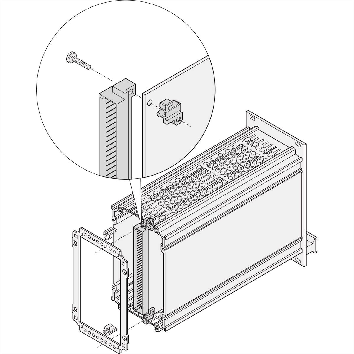 NVent SCHROFF 24812302 Befestigungskit 1St.