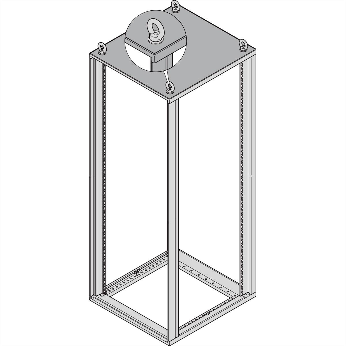 NVent SCHROFF 27230066 19 Zoll Netzwerkschrank-Befestigungsmaterial