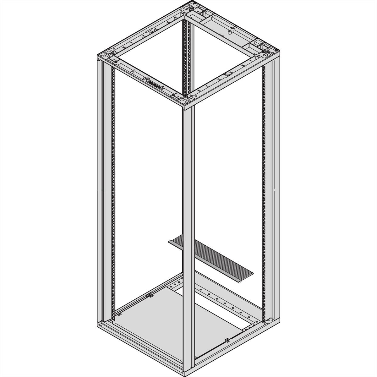 NVent SCHROFF 27230079 19 Zoll Netzwerkschrank-Bürstenleiste