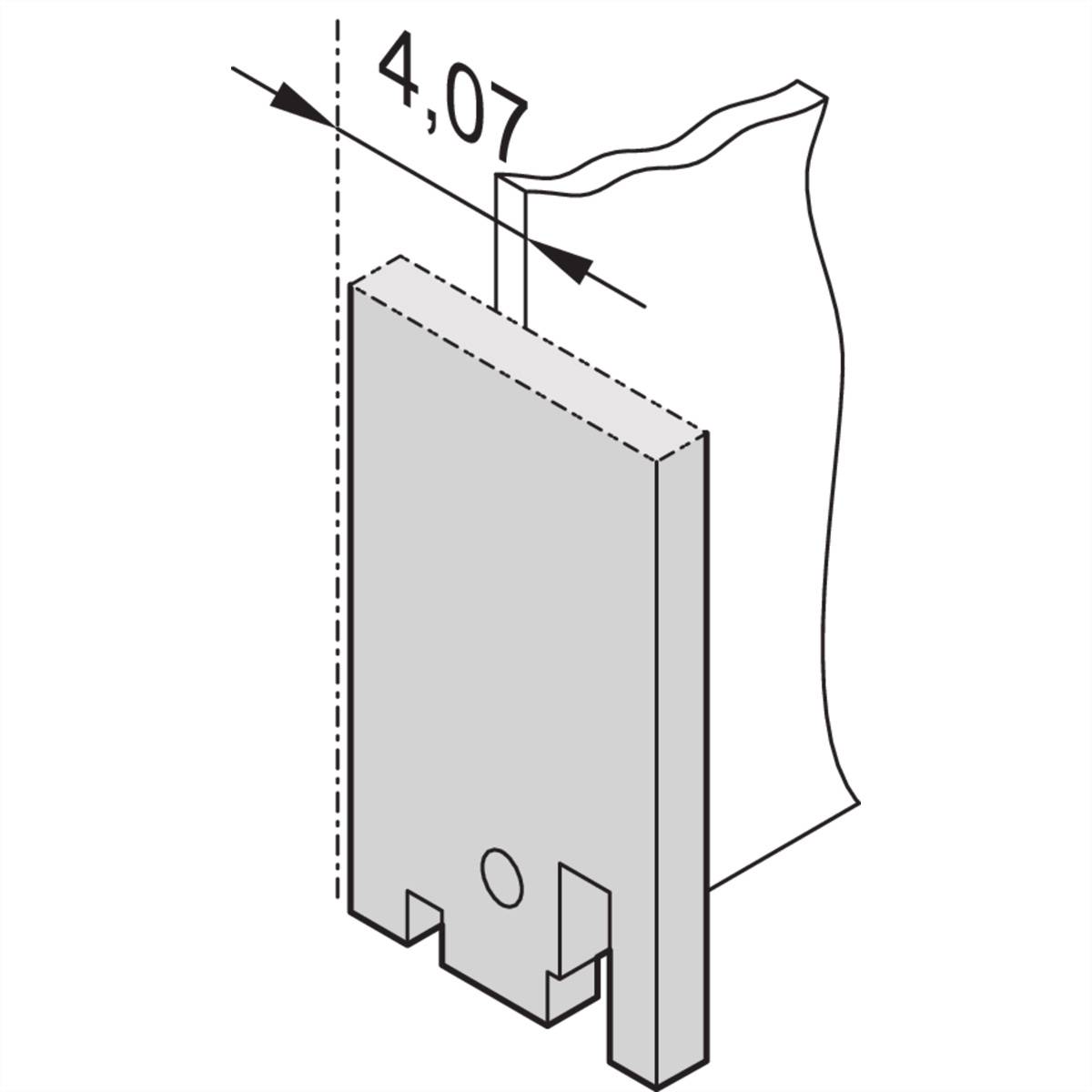 NVent SCHROFF 30118328 Frontplatte 1St.