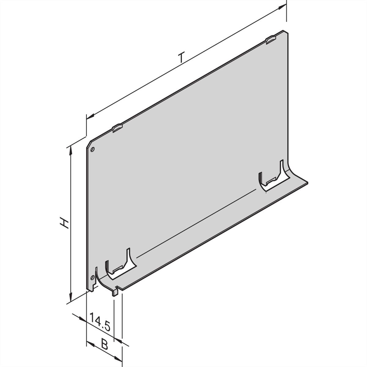 NVent SCHROFF 34562826 19 Zoll Netzwerkschrank-Luftleitblech