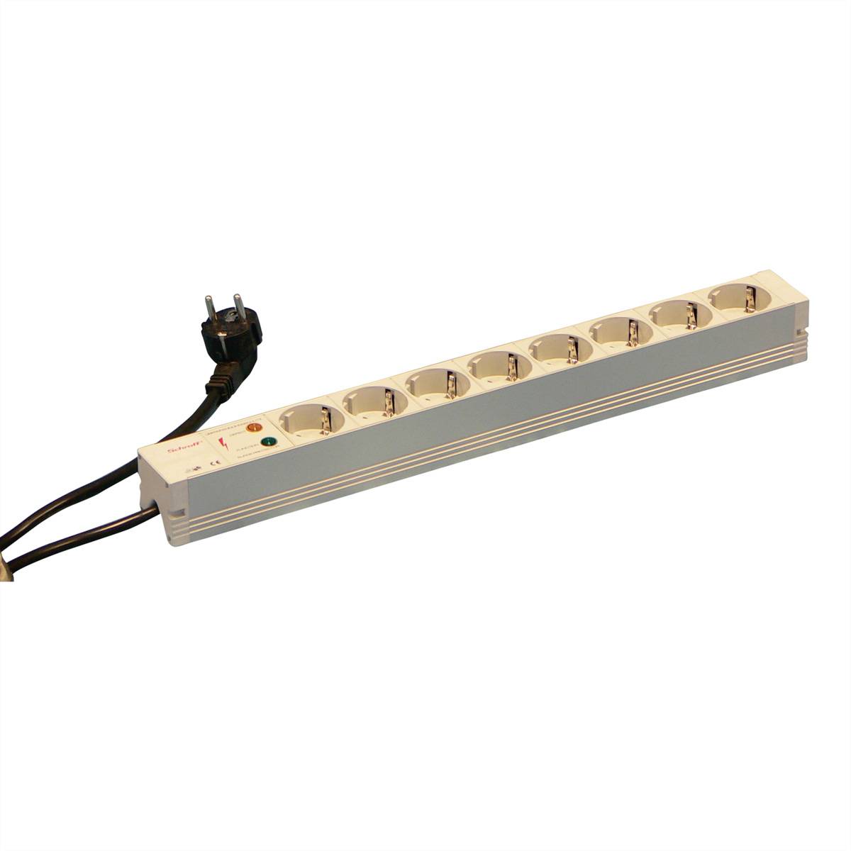 NVent SCHROFF 60110210 19 Zoll Netzwerkschrank-Steckdosenleiste