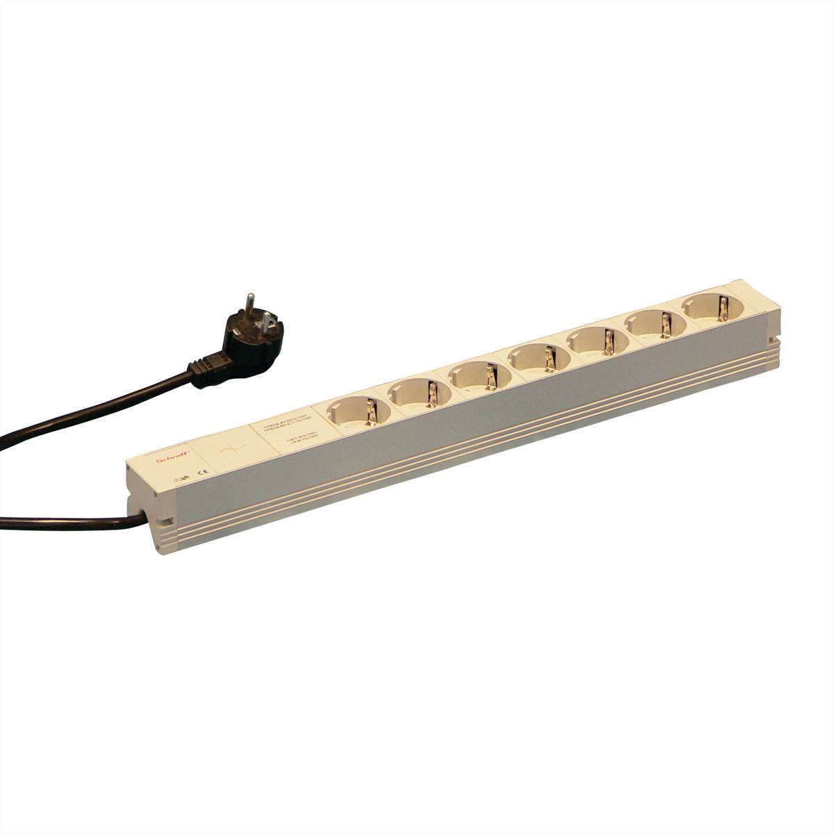 NVent SCHROFF 60110214 19 Zoll Netzwerkschrank-Steckdosenleiste