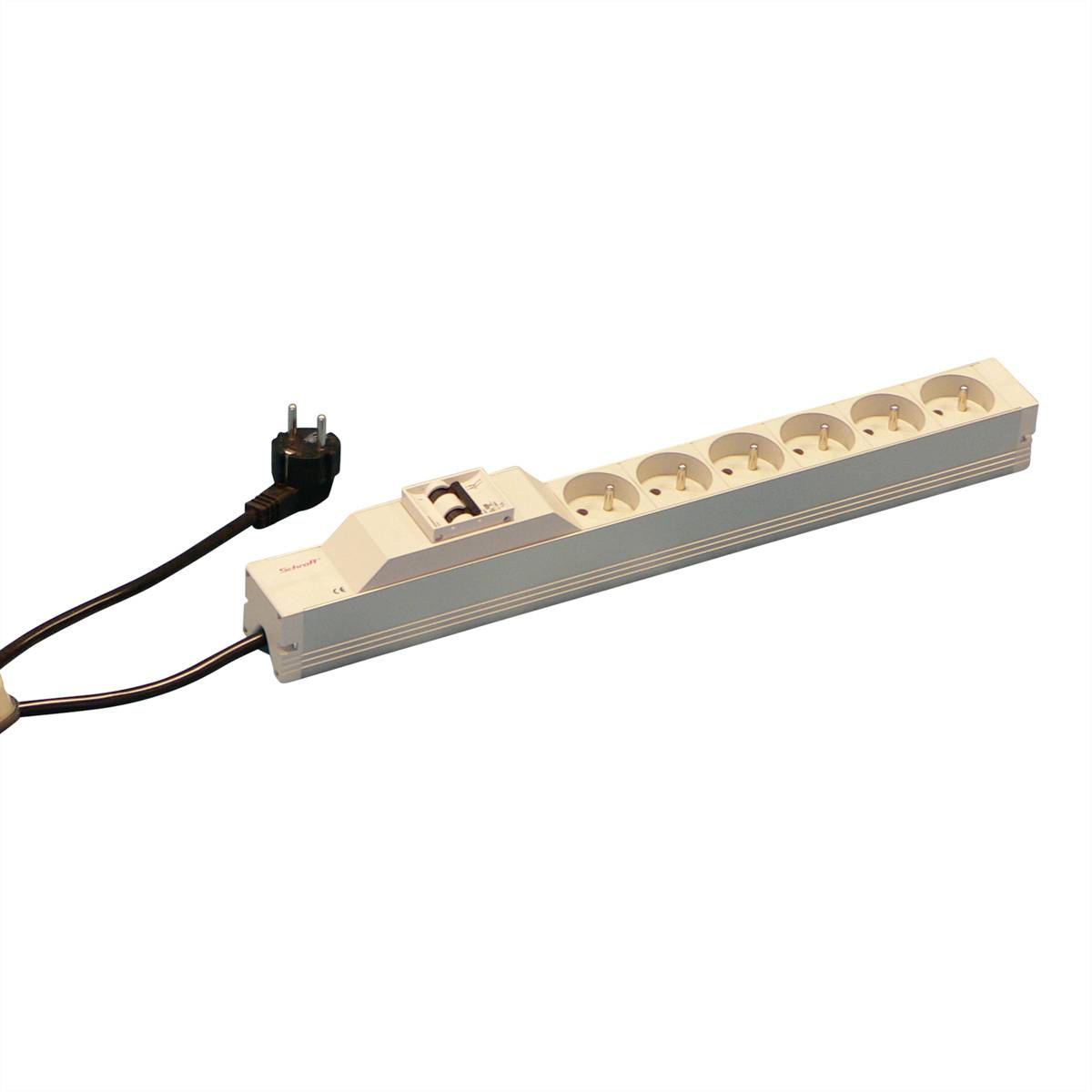 NVent SCHROFF 60110228 19 Zoll Netzwerkschrank-Steckdosenleiste