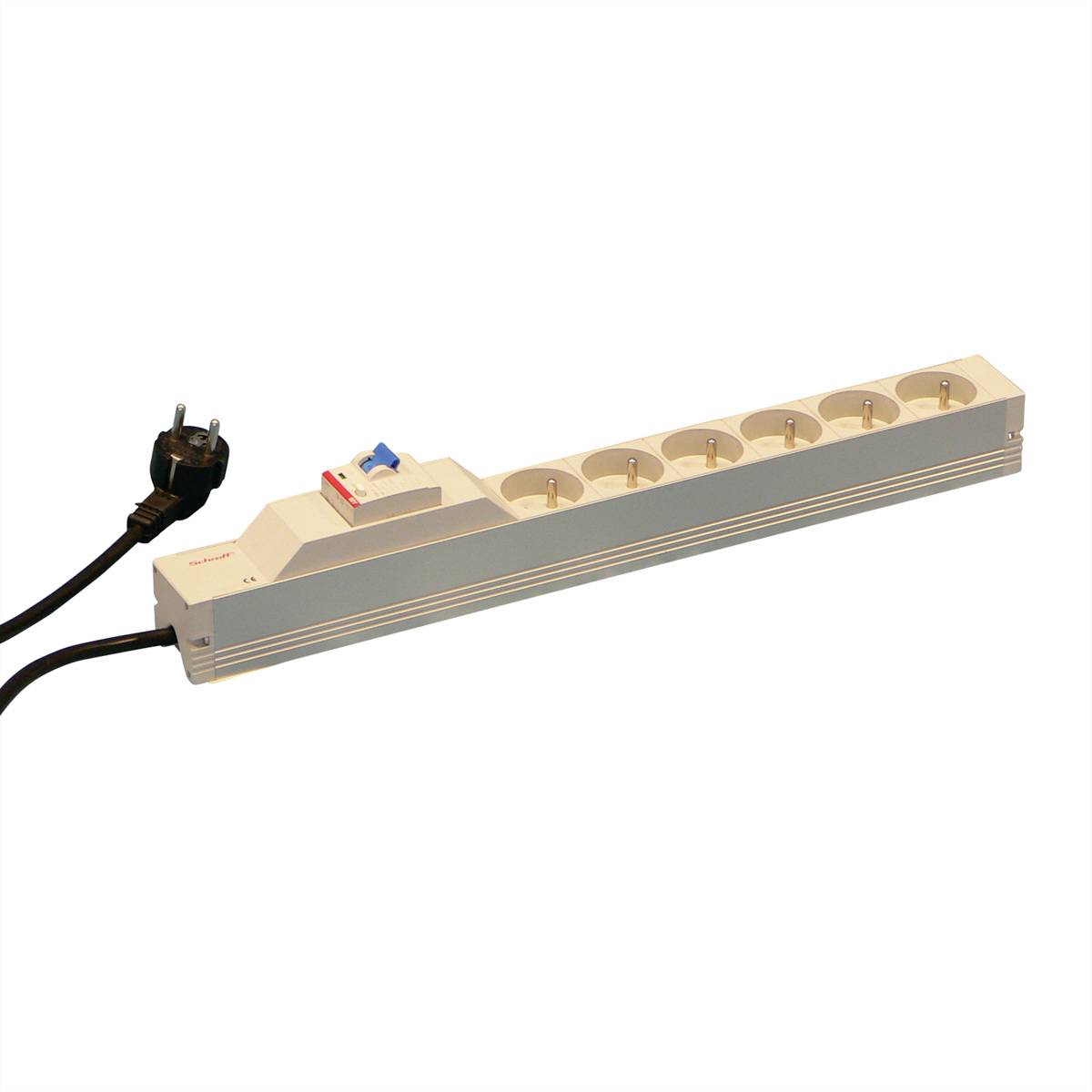 NVent SCHROFF 60110230 19 Zoll Netzwerkschrank-Steckdosenleiste